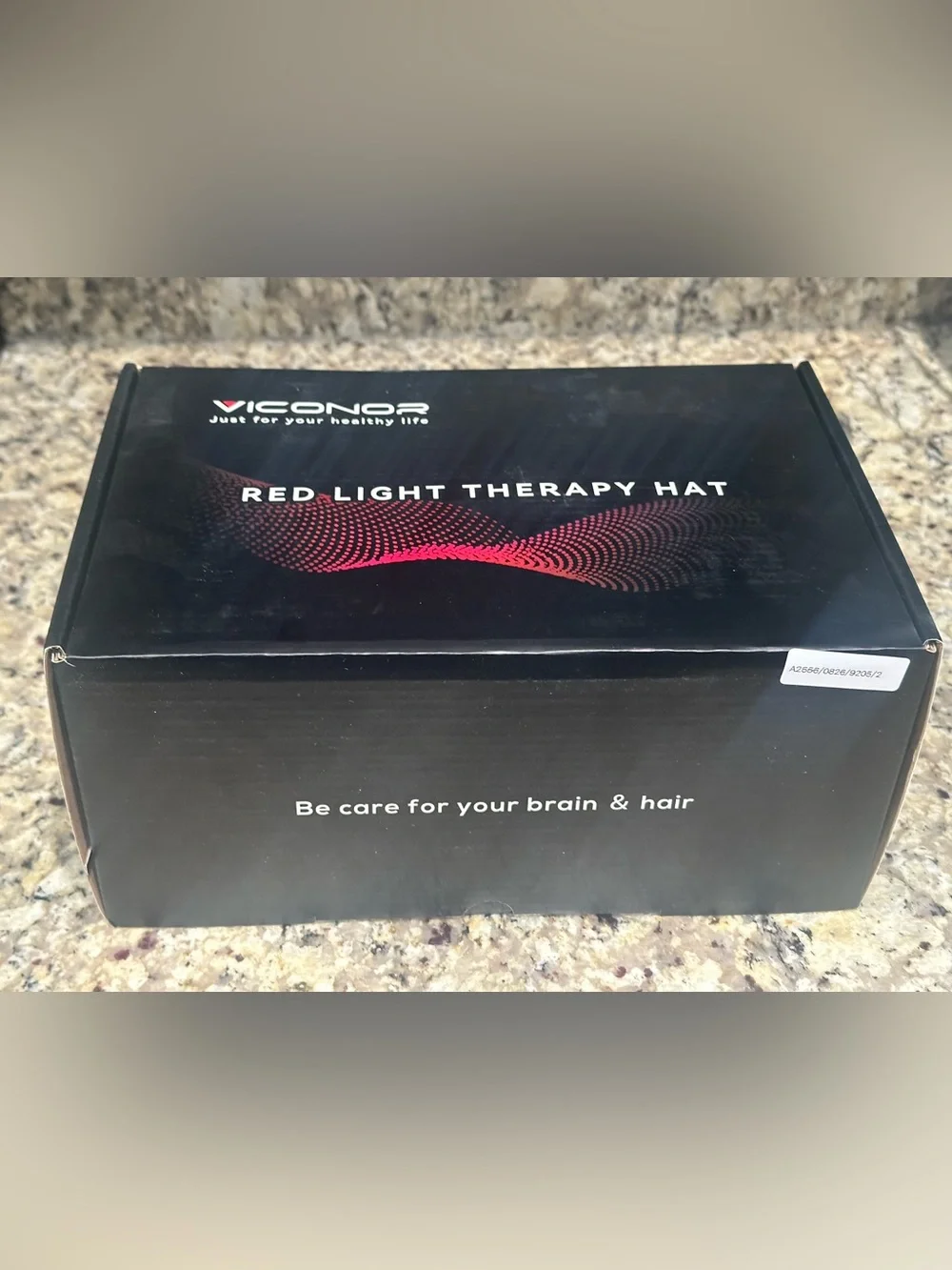 Red Light Scalp Care Cap – Adjustable Black Cap | Brand New